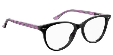 Premium Women 7th Street Model Eyeglasses: S 309 - Black violet(2)- SpecSMART Eye Clinic (Diagonal View)